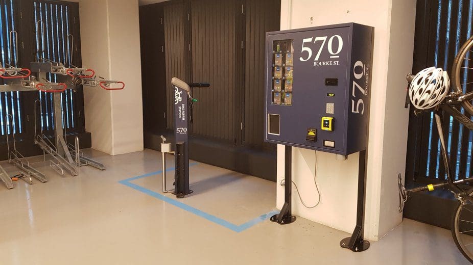 Bike Room Tube Dispenser